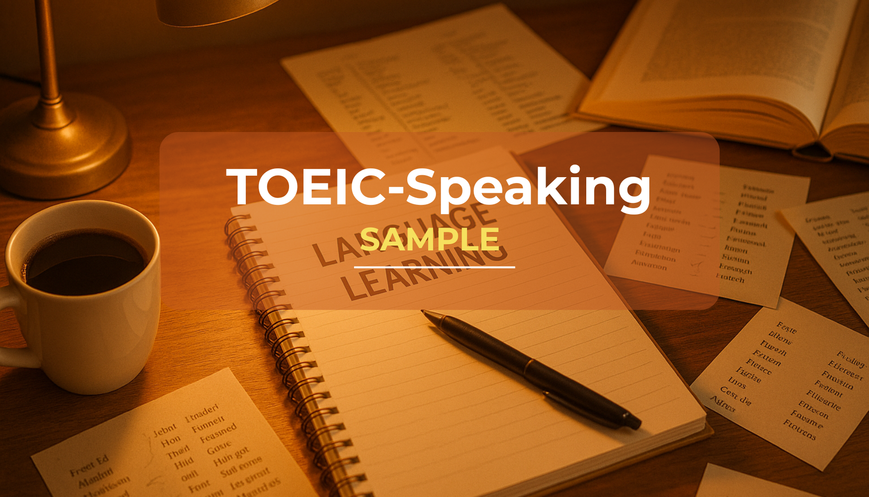 TOEIC-Speaking ( Sample )